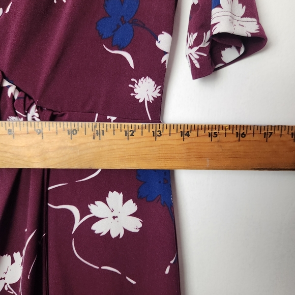 Banana Republic Floral Wrap Dress - Picture 12 of 13